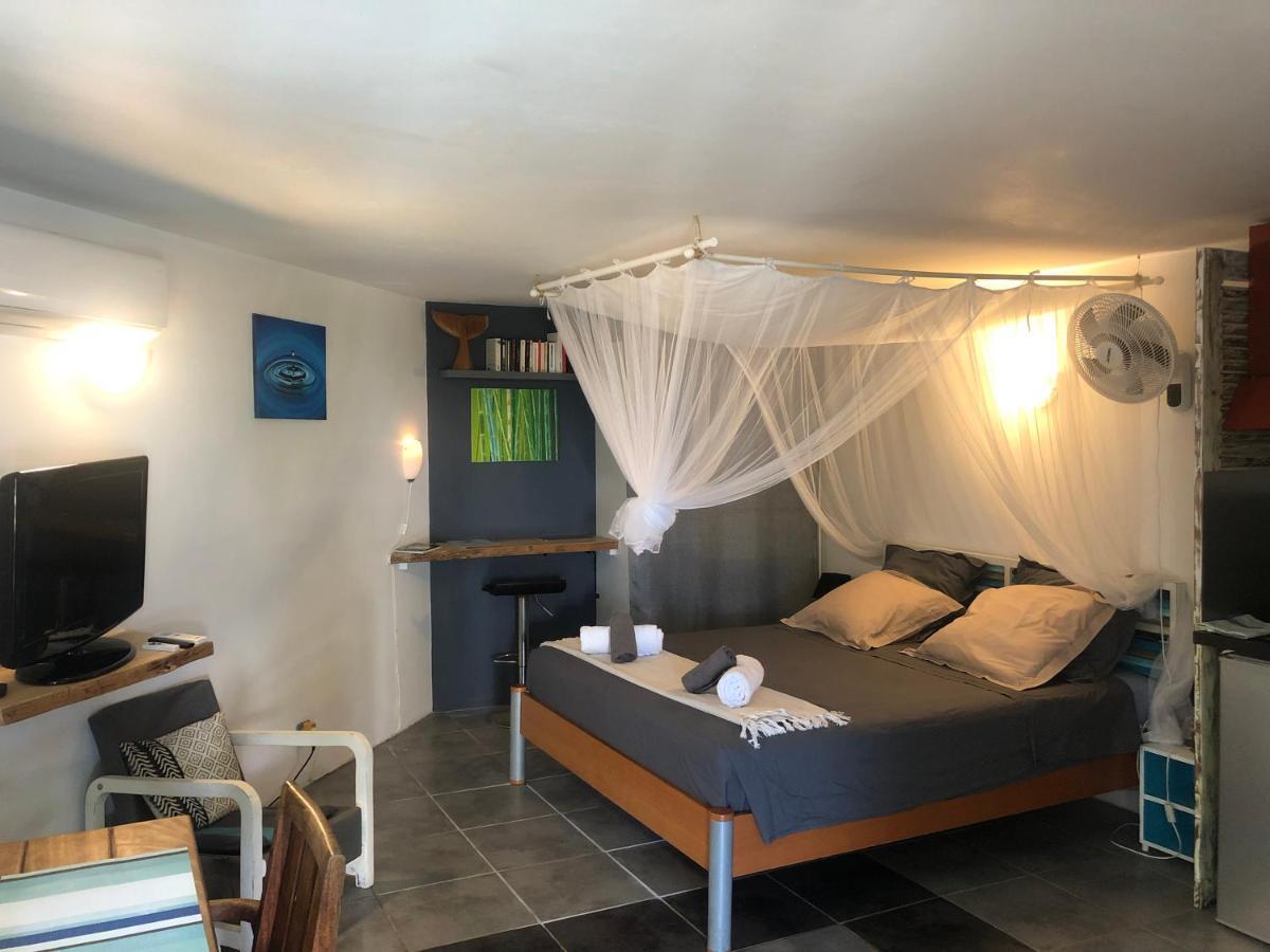Studio Independant Dans Propriete Avec Piscine Et Wifi Apartment Saint-Gilles-les Bains Exterior foto